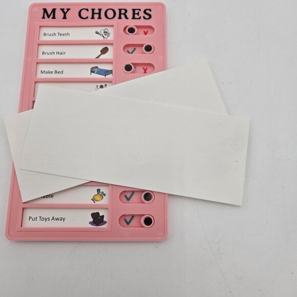 Checklist Chore Board Daily Schedule To Do List Board Chart Memo Kids Customized - Picture 2 of 8